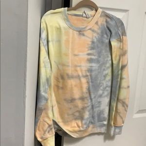 Tye dye crew neck